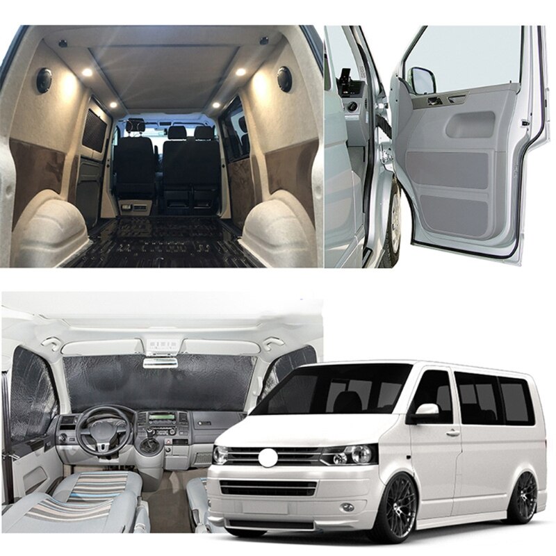 120PCS 6 Sizes Car Door Trim Panels Clips Auto Body Push Pin Rivet Interior Roof Carpet Retainer For -V-W Transporter T4 T5 T6