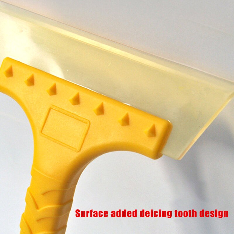 Nowa szeroka miękka skrobak łopata robić śniegu przednia szyba samochodu okno odszranianie skrobak robić śniegu