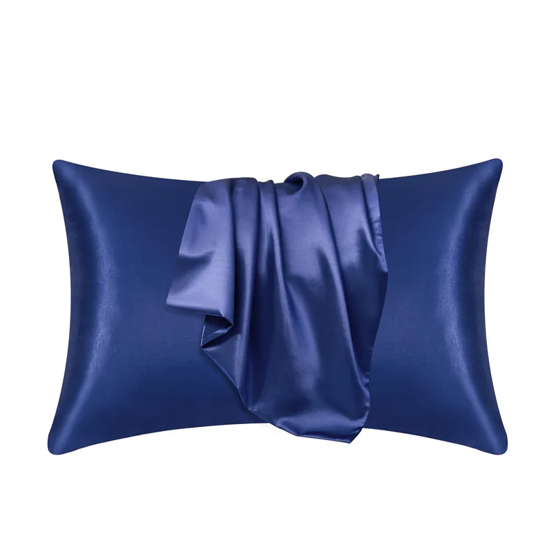 Kussensloop 100%  zijden kussenslopen zijdezachte satijnen kussensloop voor een mooi kussen, comfortabele kussensloop voor woondecoratie: Ander / Oranje