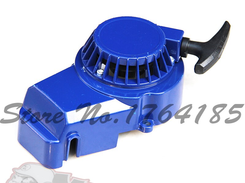 Starter Pull E Volano Per Dirt Bike 49Cc - 2 Pezzi, Universale Nero