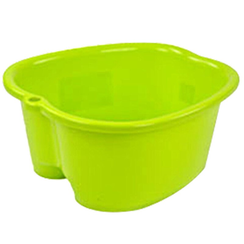 Soins des pieds chauds bain SPA baignoire en plastique pied tremper bassin pédicure désintoxication Massage pieds fq-ing: green