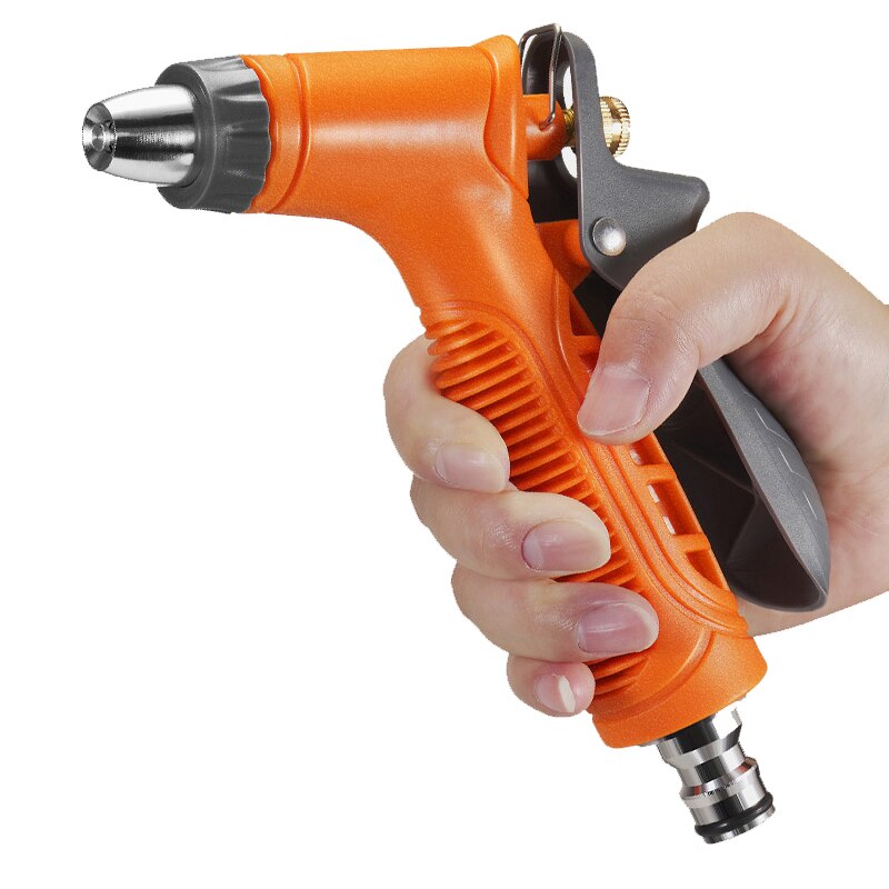 Garten Wasser Pistole einstellen Einstellbare Rasen Sprinkler Bewässerung Bewässerung Werkzeuge Startseite Hochdruck Auto Waschen sprühen Pistolen Mit Frühling Schlauch