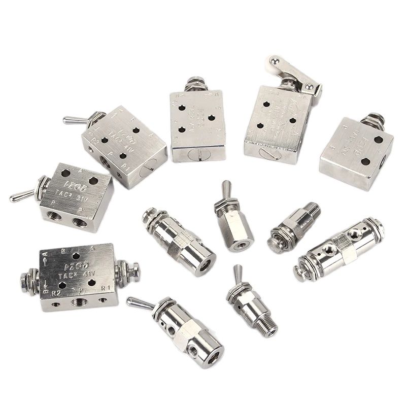Luft pneumatisk mekanisk ventil vippeknap tac 2-41v 31v 41p 31p 41pp tac -4v 4p 3p 3v tv -3s