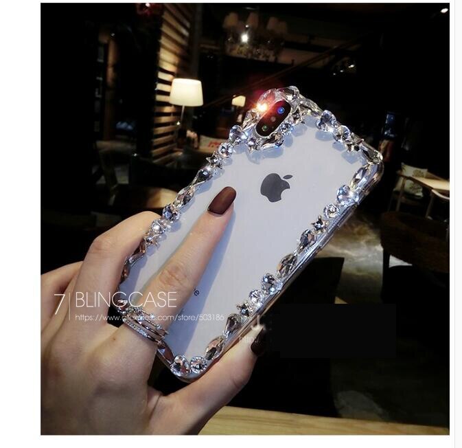 Para asus zenfone 5 lite 2018 5z zs620kl ao vivo l1 za550kl max pro m1 zb601kl zb602kl m2 moldura caso strass diamante capa clara