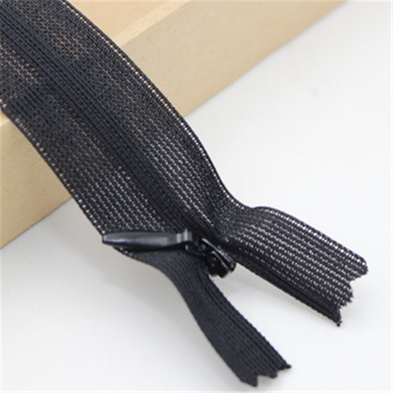 60cm cremalleras invisibles DIY Nylon bobina cremallera para costura ropa cojín herramienta cojín sastre