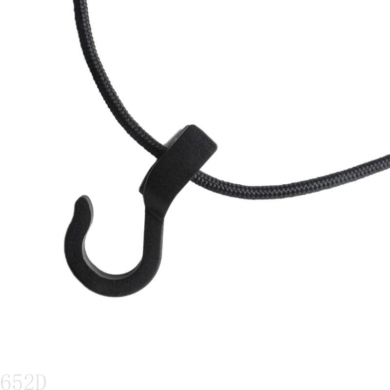 652d 5m utdragbara tvättlinor vindtäta rep tvättlina med 7 klämmor för camping