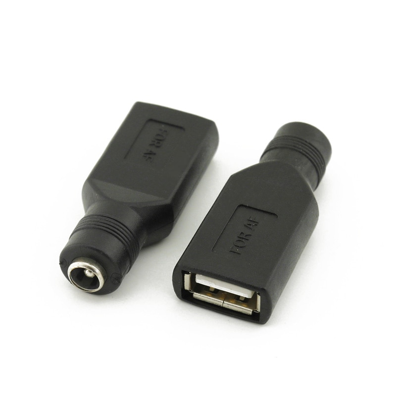Cavo Adattatore Da DC 5.5x2.1 Femmina A Micro USB Maschio, 20cm, 1 Pezzo