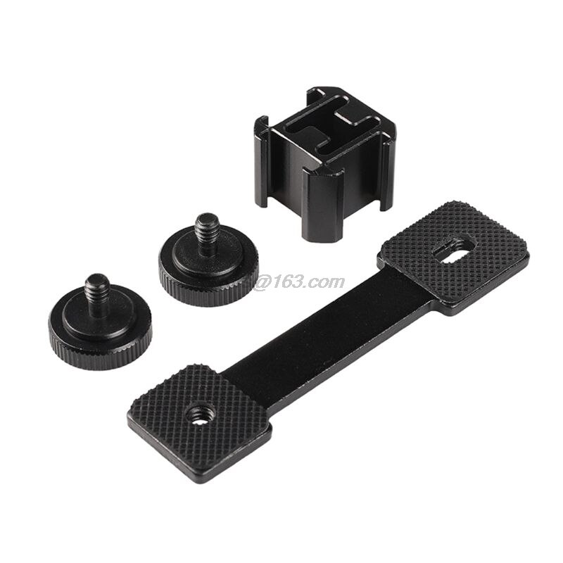 1Set Triple Shoe Mount Adapter Extension Bracket Houder Voor Zhiyun Glad 4