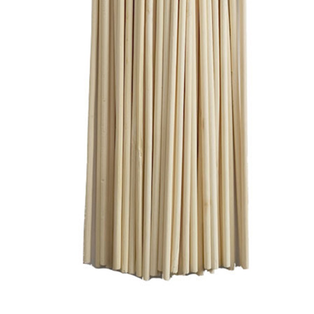 50pcs/bag Wooden Plant Grow Support Bamboo Plant Sticks Garden Canes Plants Flower Support Stick Cane Garden Supplies