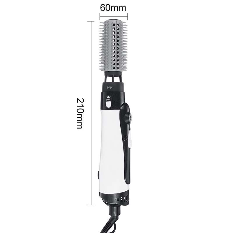 Prise américaine 2 en 1 multifonctionnel sèche-cheveux brosse défriser les cheveux bigoudi peigne électrique sèche-cheveux avec peigne brosse à cheveux rouleau St