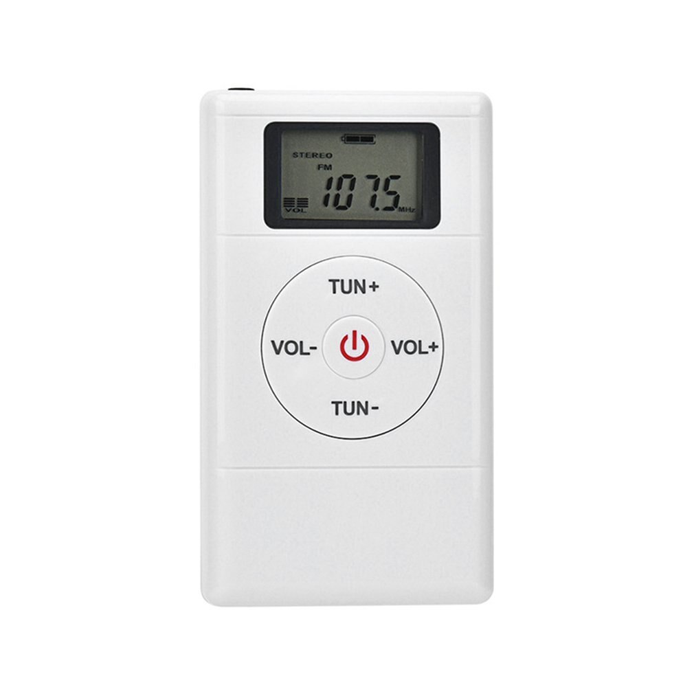 FM English Listening Radio Stereo DSP Digital Tuning Radio Elderly Sports Walkman Digital Display Radio