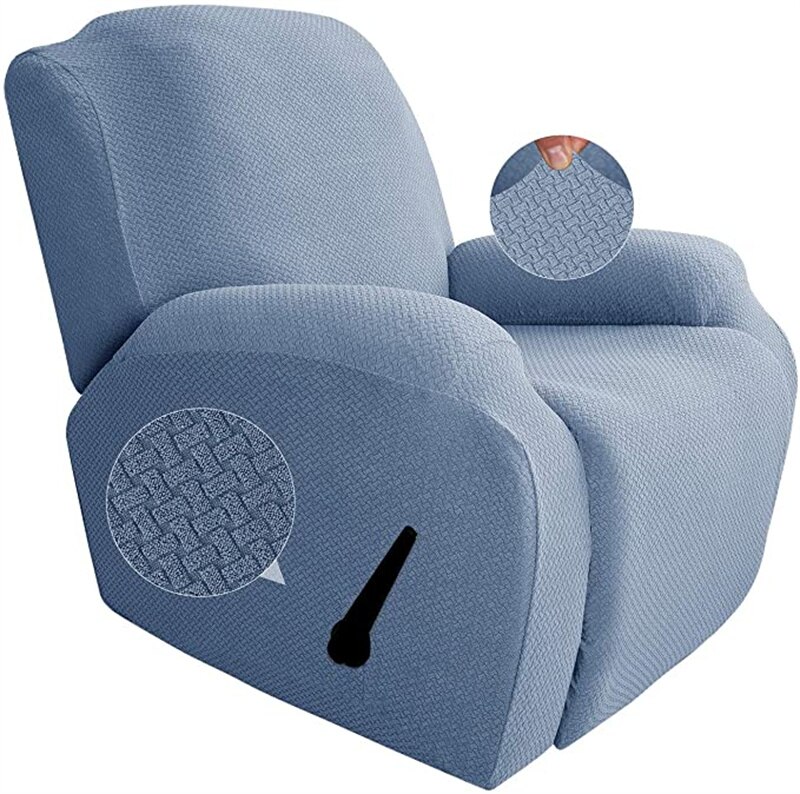 Jacquard Recliner Chair Cover All-inclusive Massage Arm Chair Covers Spandex Lounger Seatcover Single Seat Sofa Couch Slipcover: A14 Recliner Cover