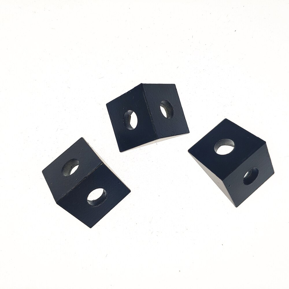 CNC LEAD KIT 1515 Voron 3d V-slot Black Angle Corner Connector 90 Degree Angle Bracket for Openbuilds Aluminum Profile EU