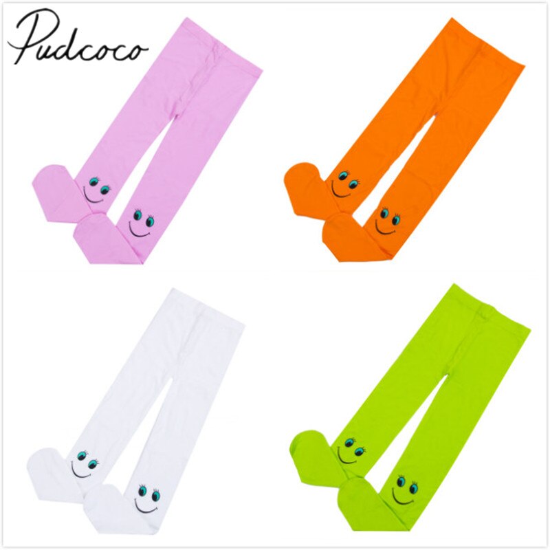 Baby Kids Meisjes Katoen Warm Vos Panty Lachend Gezicht Kousen Kousen Panty Volledige Voet Lange Zachte Cartoon Dancing Accessoires