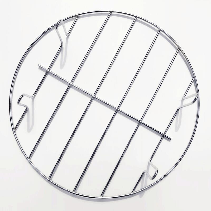 Accesorios reutilizables para freidora de aire, estantes de acero inoxidable para cocinar al vapor, verduras y arroz, utensilios de cocina