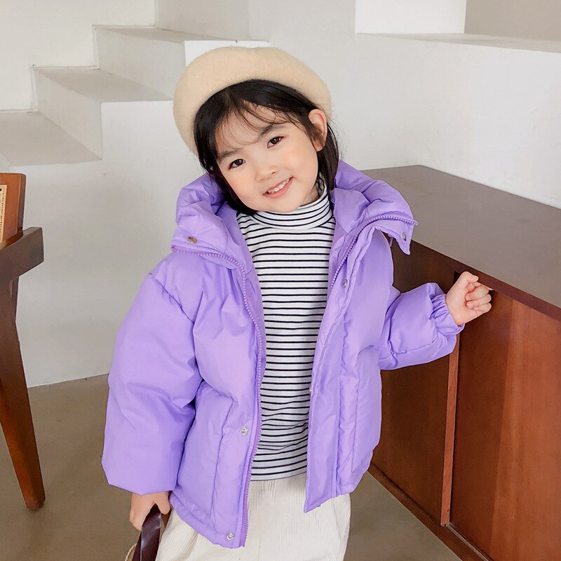 Stijl Voor De Herfst En Winter Kinderen Donsjack Gewatteerde Kinderen Korte Jas Jongens En Meisjes Donsjack winter Kleding