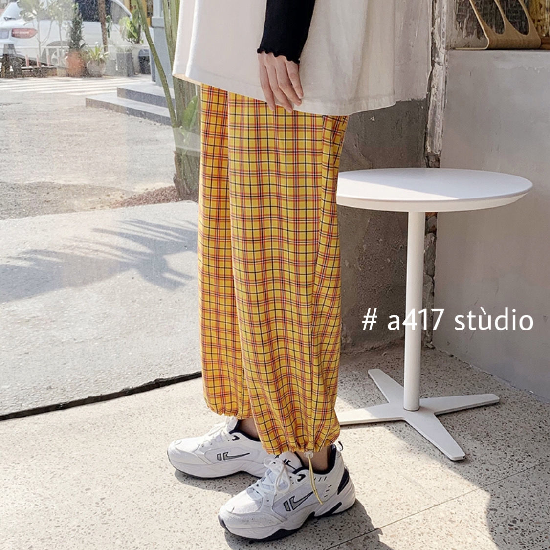 Privathinker homme femme rue Style Plaid pantalon Mans femme décontracté droit décontracté pantalon mâle Hip Hop vêtements bas