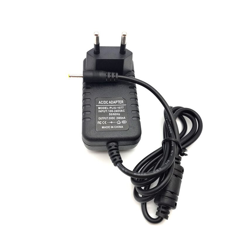 5 V 2A 2.5mm tablet battery charger voor iWork8 3G Q8 Q88 Ainol ifive X ifive 2 Vido n90 Quad Core N70 N70HD V88 M5