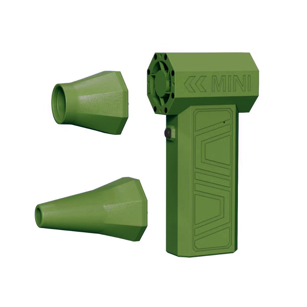 Turbo Fan Jet Blower 200000 RPM draadloze luchtblazer Type-C Opladen Turbo gewelddadige ventilator Borstelloze elektrische luchtstofdoek Autoverstoffen: Goud