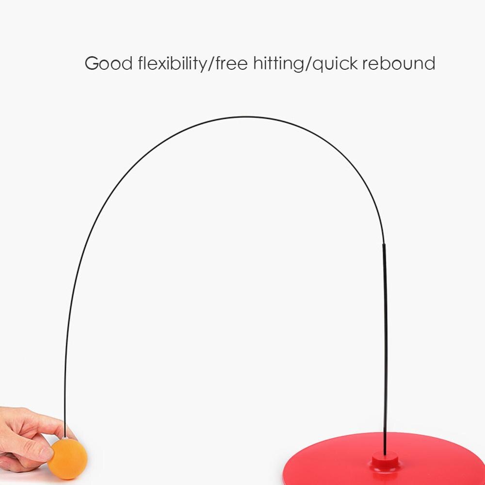 Tragbare Tisch Tennis Training Werkzeug Weiche Welle Professionelle Praxis Trainer Selbststudium Maschine Ping Pong Ball Set Home Übung