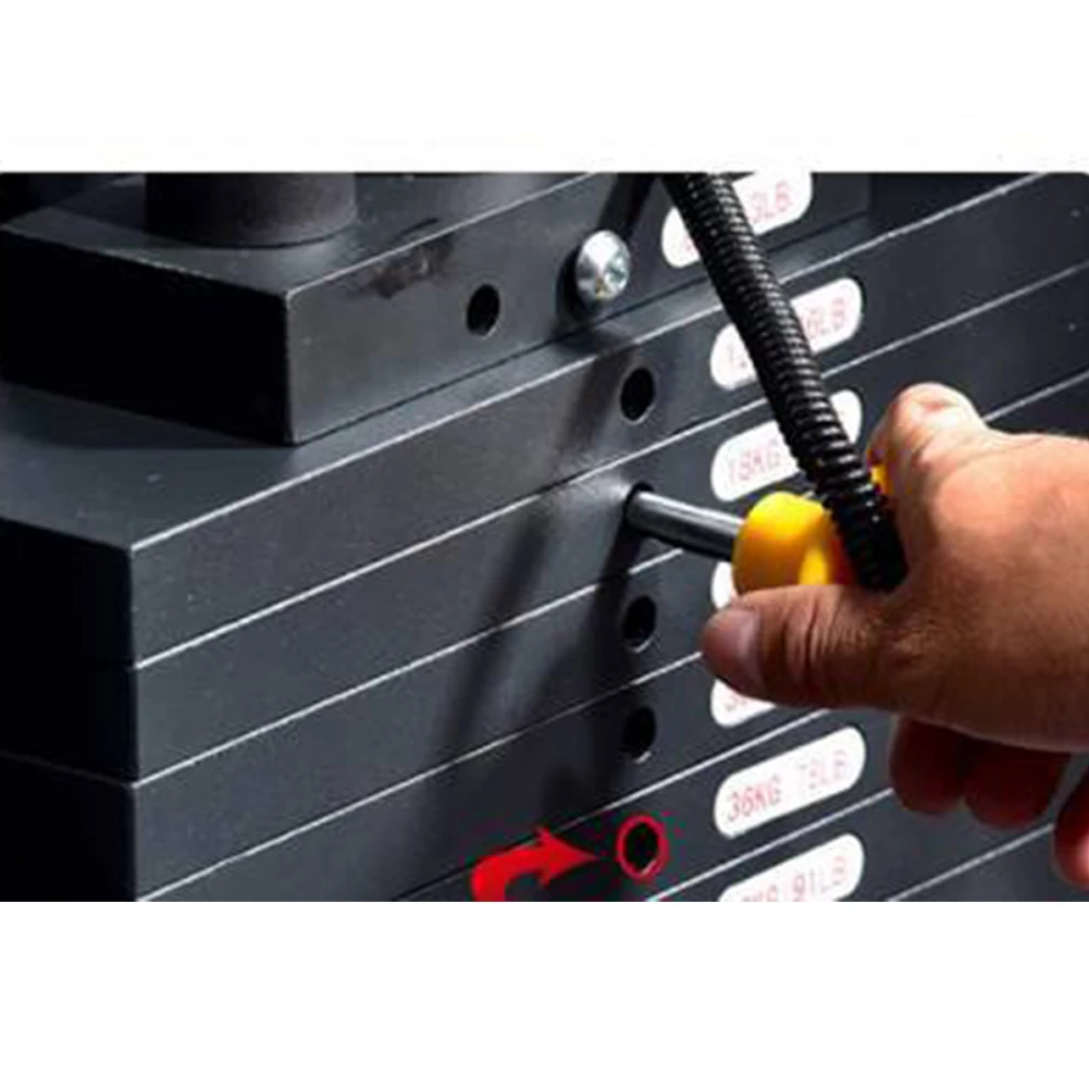 Magnetische Fitnessgeräte Bolzen Gewicht Stapel Stift Fitnessstudio Krafttraining Schrauben schnell Bewegung Heimat Hantel Weigth Platte Wird geladen Stift
