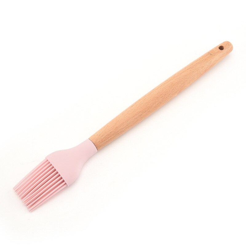 Ustensiles de cuisine en silicone, 11- pièces, ustensiles de cuisine antiadhésifs, cuillère de cuisine, spatule, manche en bois, ustensiles de cuisine: Je