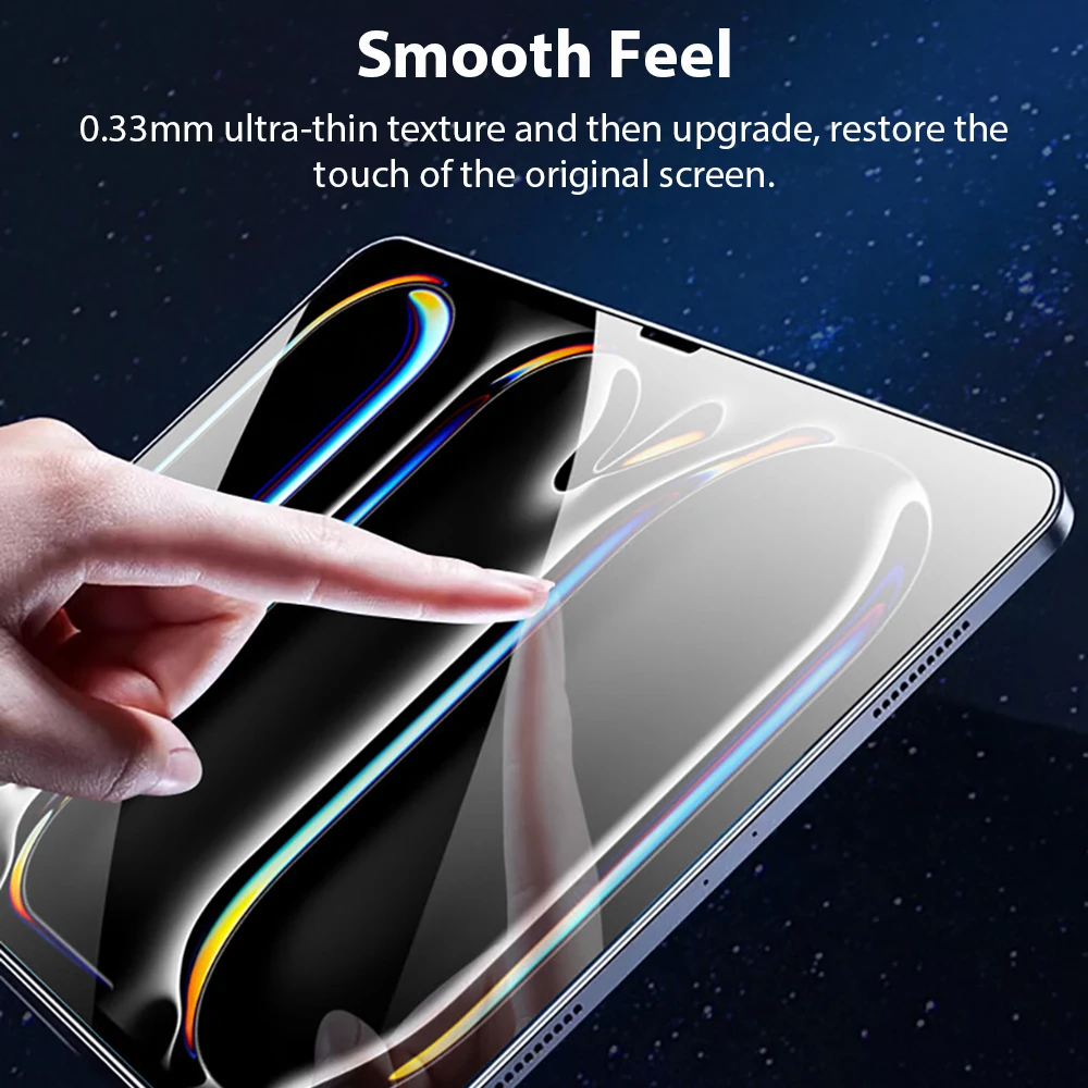 Tempered Glass Screen Protector For Ipad Pro 13 11 M4 12.9 10 9 10th 9th Generation Air 5 4 3 2 M2 Mini 6 7 8th 10.2 Accessories