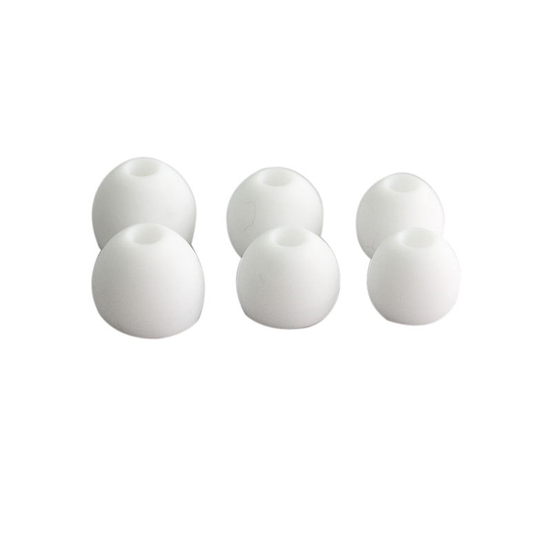 6 stuks witte in-ear oordopjes siliconen oordopjes oorkussentjes in-ear headset oordopjes oordopjes oordopjes oordopjes oordopjes
