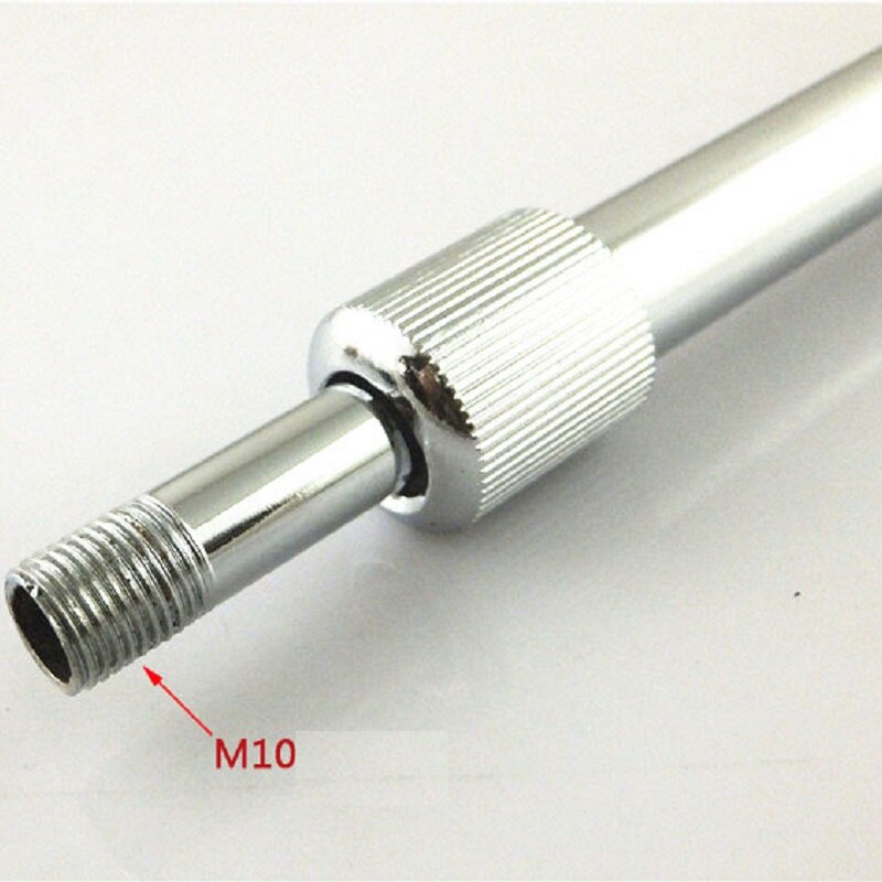 2 pièces/lot, M10 vis femelle + vis mâle Tube métallique rétractable, accessoires d'éclairage raccords de lampe bricolage