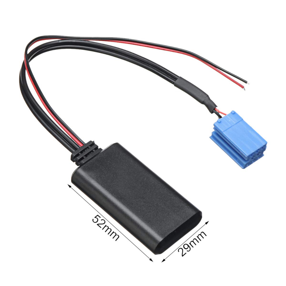 Alfa Romeo Giulietta Alfa Romeo Mito Alfa Romeo 147 Alfa Romeo Spider 156 159 Brera Mito GT Giulietta AUX azul-diente música adaptador de interfaz de Radio inalámbrico estéreo Aux Cable