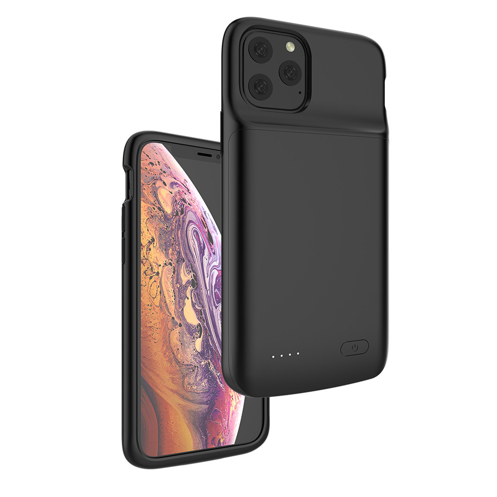 5000 mah powerbank-deksel for iphone 11 pro 11 pro max backup batterideksel for iphone 11 utvidet telefon batteri strømdeksel: Iphone 11 pro maks