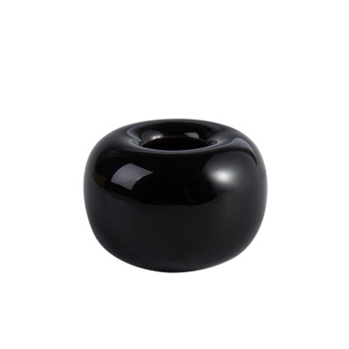 2 pcs Handmade Escova Stand Holder Antiskipping Eco Escova Stand Holder para Bancadas Da Vaidade Do Banheiro (Preto)