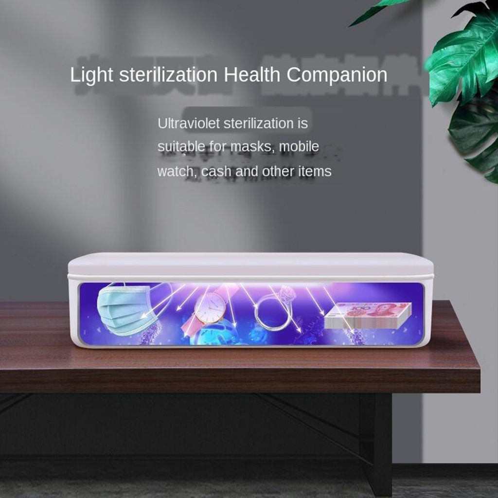 UV Ultraviolet Sterilizer Box Disinfection Case, UV Light Sterilizer Cleaner Box
