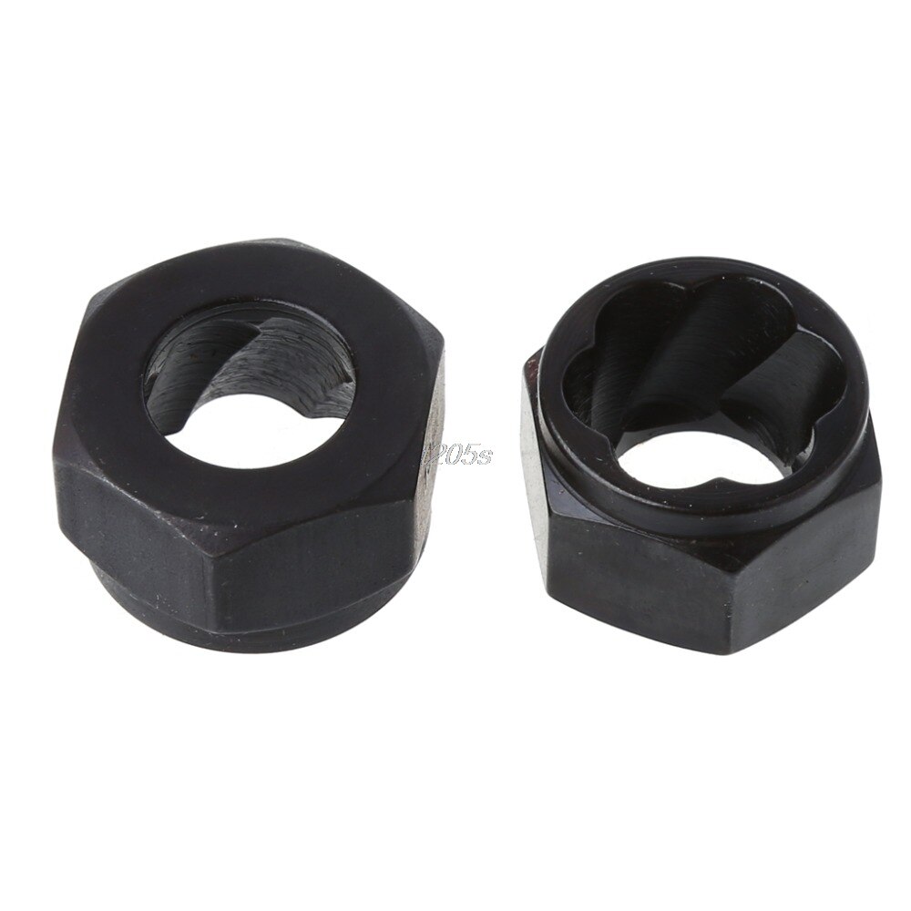 10 Pcs Damaged Nut Bolt Remover Stud Extractor Set 9-19mm Broken Bolt Removal Kit Fasteners Bolts T12