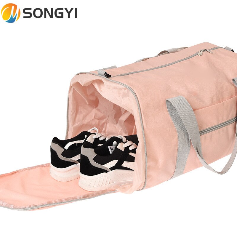 SONGYI Sports Handbag Solid Fitness Yoga Training Bag Short-distance Sports Shoulder Portable Men Women Luggage Bag Y189