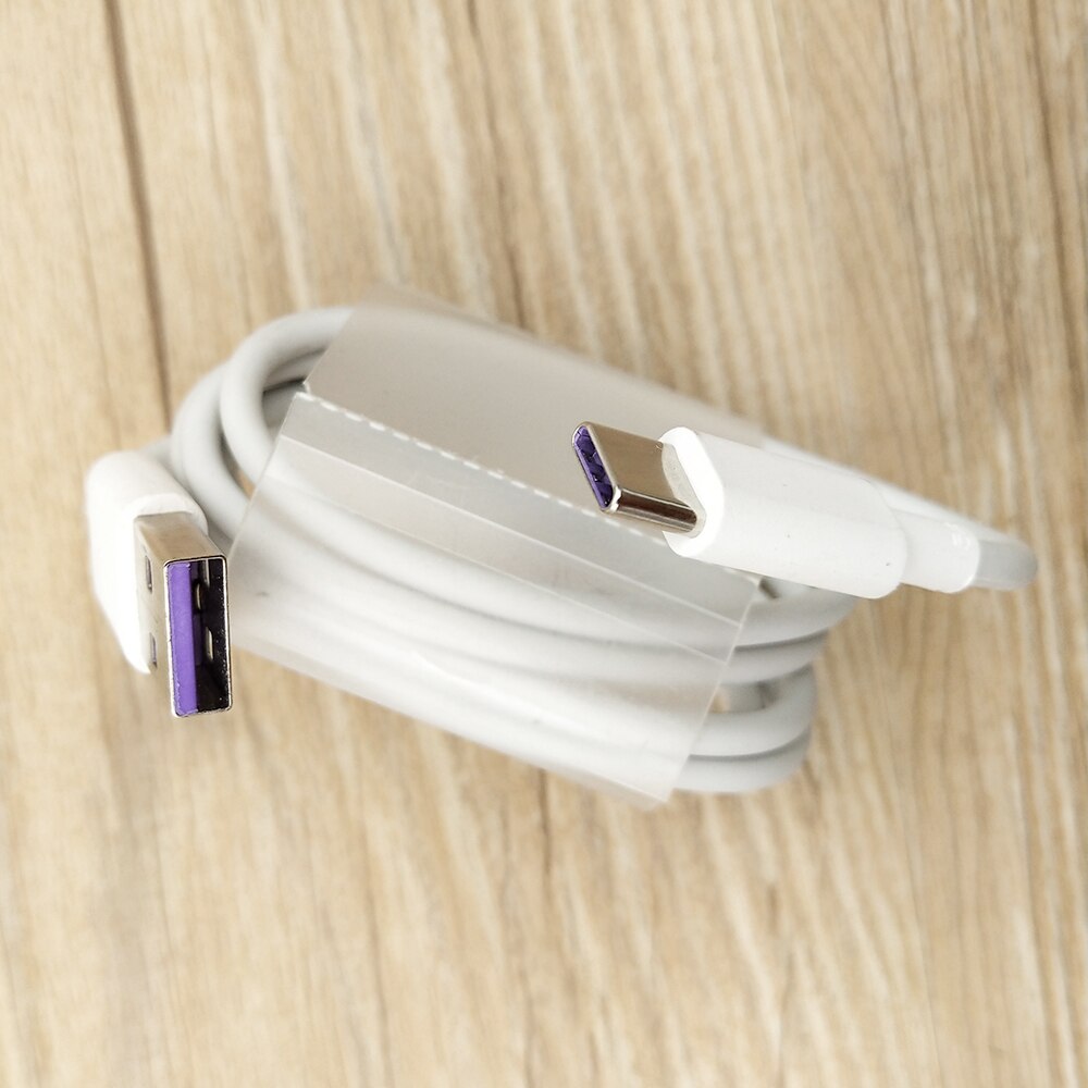 Huawei Charger 40W Original 10V4A Supercharge EU/US/UK Fast Adapter 5A USB Type C Cable For Mate 30 20 P40 P30 Pro Honor V20 V30: 5A cable only