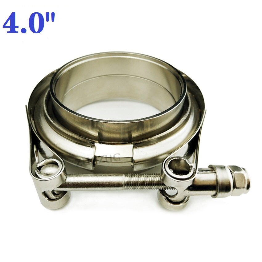 ZUCZUG 1.5-6.0" Self Aligning with welding groove male/ female flanges V Band/V-band Clamp assembly: vbkmf400