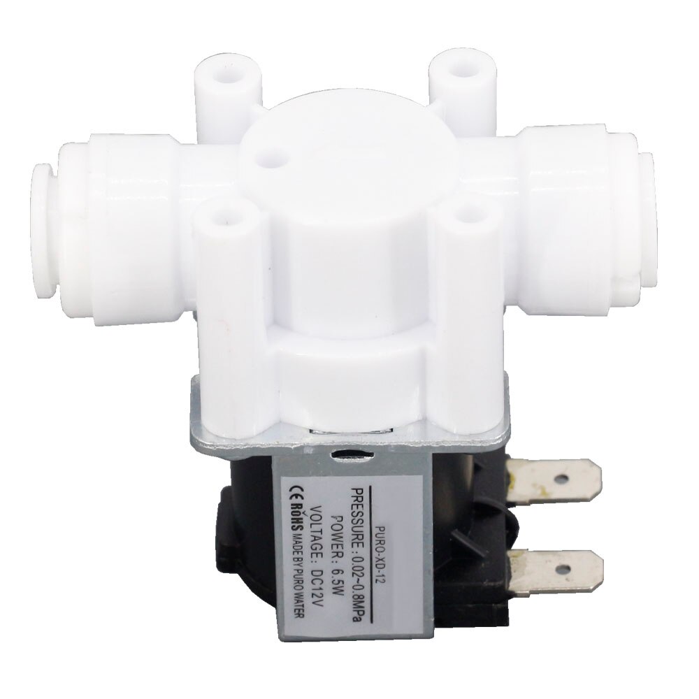 DC 12V Electric Solenoid Valve Magnetic Normally closed Pressure solenoid valve Inlet valve Water Air Inlet Flow Switch