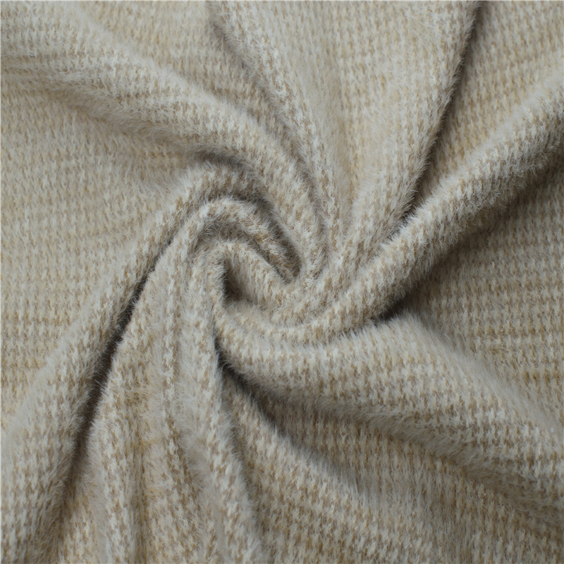 Warp knitted velvet artificial water velvet fur home clothing fabric