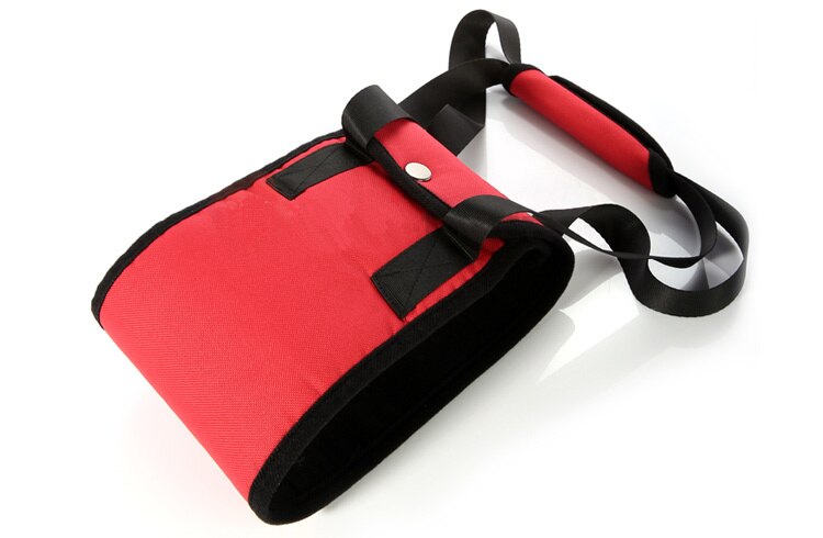 Tailup-cinto auxiliar de reabilitação para cães, 5 cores, portátil, cinta de elevação, ajuda para idosos e doentes, animais de estimação s-xl: red / L