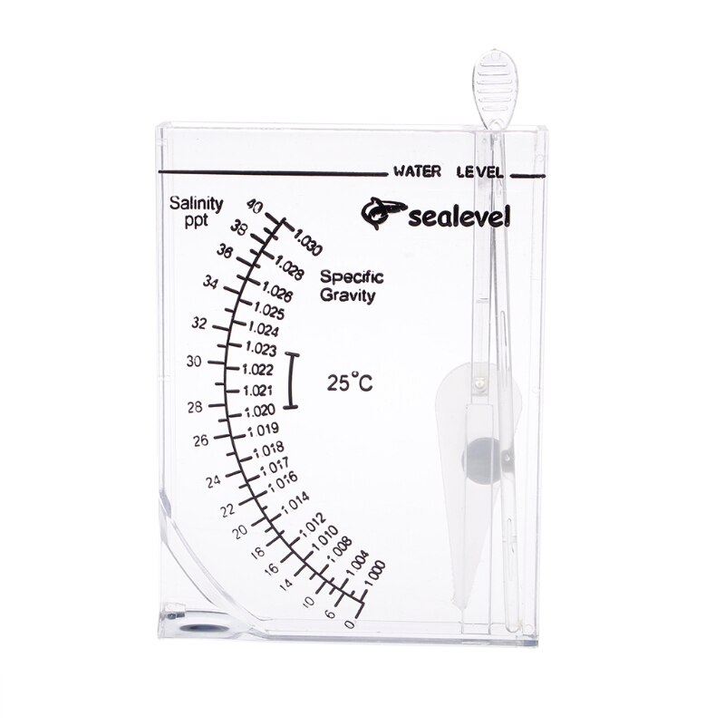 Marine Hydrometer Reef Fish Tank Aquarium Water Zoutgehalte Specifieke Zwaartekracht Test