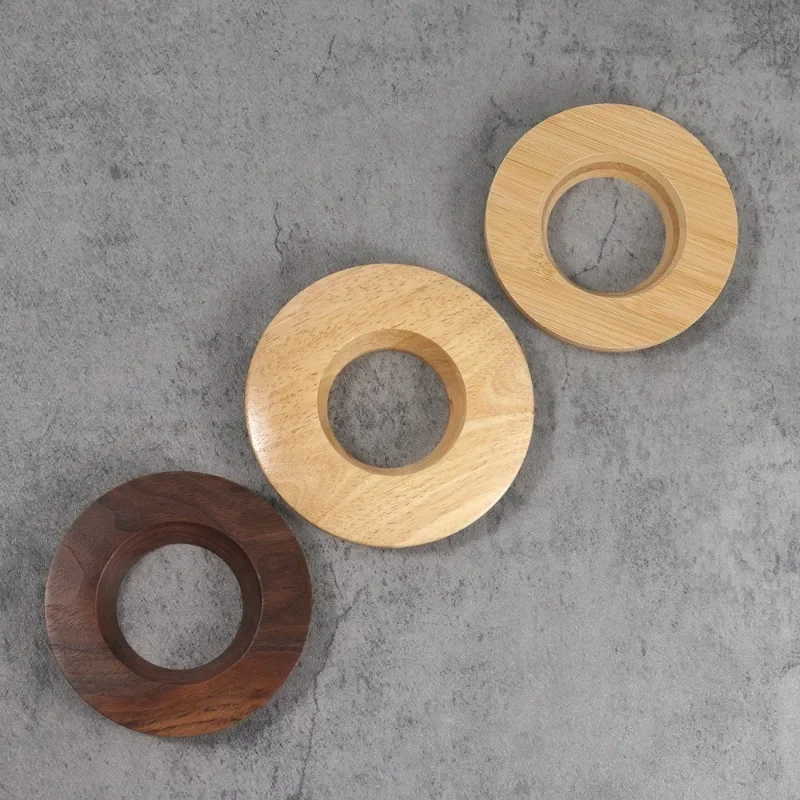 Coffee Filter Stand Pour Over Filter Stand Cone Coffee Dripper Holder Rack Durable Wooden for Origami Coffee filter cup holder