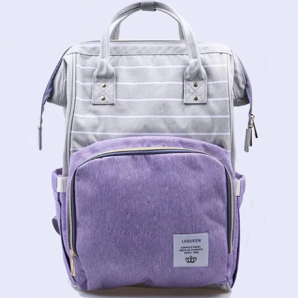 LEQUEEN-sacs à couches multifonctionnels | Sac pour maman, sac à dos, sacs à couches soins de bébé, étanches à la et Durable grande capacité: 1100A-6