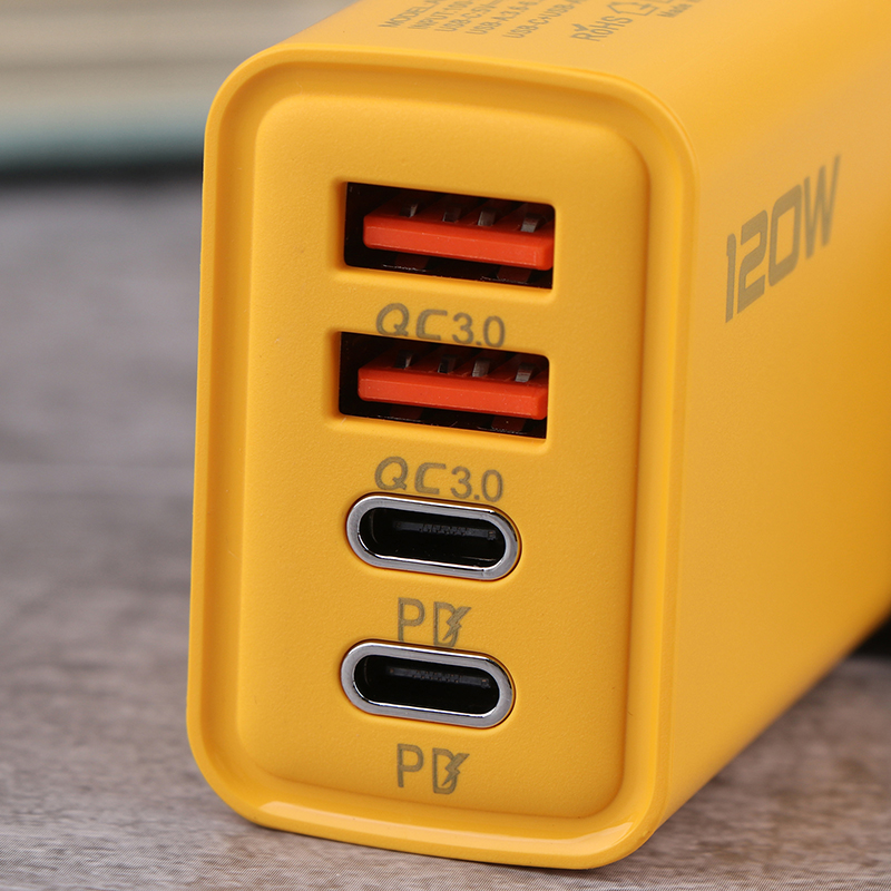 Hurtiglader type  c 120w hurtiglading 3.0 usb-laderadapter til telefon pd usb-lader hurtiglading
