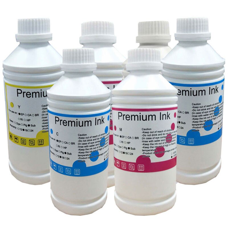 1000ML Premium Water-based Pigment Refill ink for Epson SureColor P5000 Printer ink cartridge