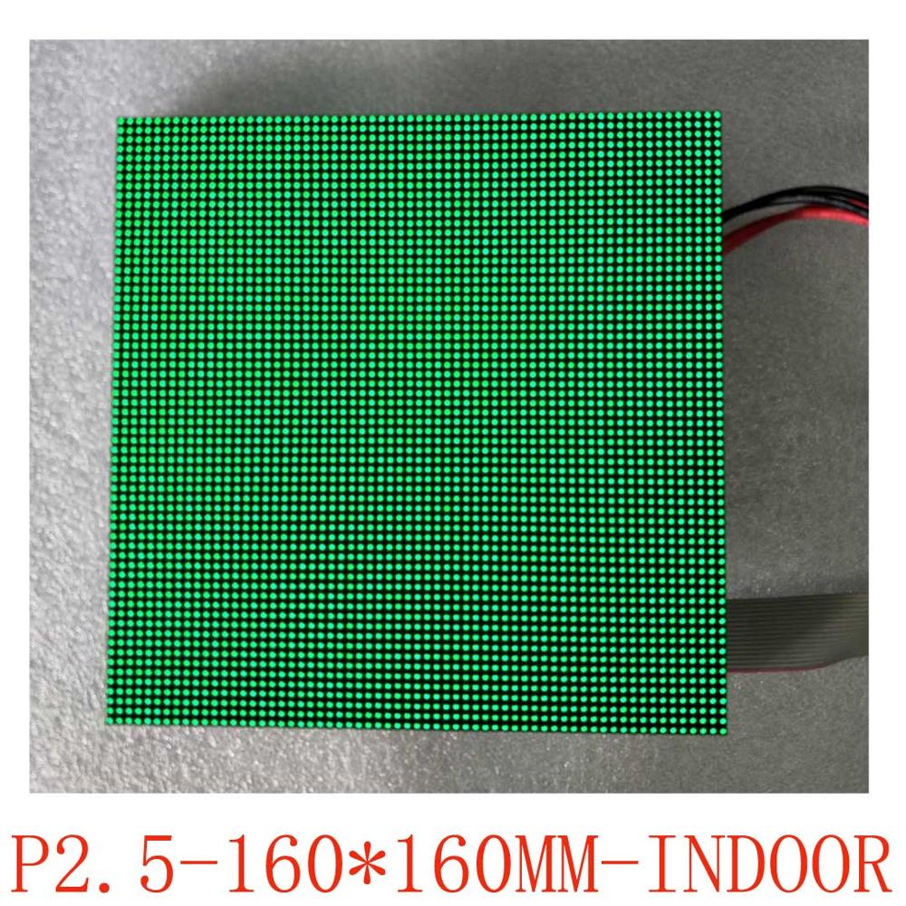 led panel P2.5 indoor Shopping Center led display adversting small module matrix 64x64 pixels High resolution hub75 screen