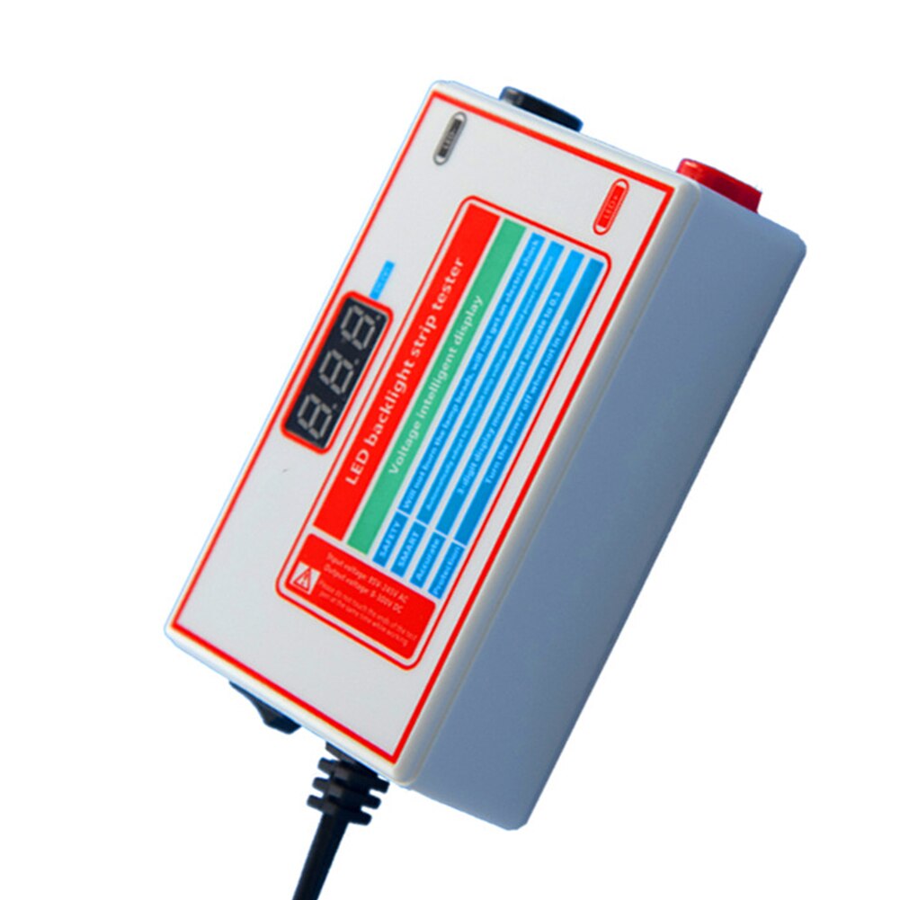 Lamp Bead High Brightness 0-300V Measurement Tool Home Adjustable Voltage Lights Repair Digital Display LED TV Backlight Tester