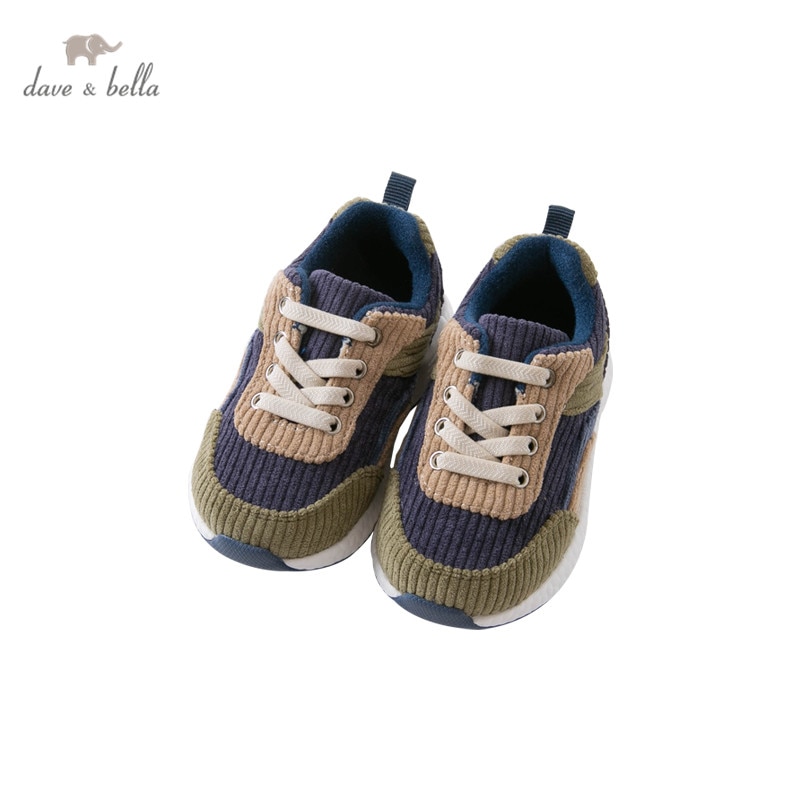 Dbx 15263 dave bella efterår baby drenge patchwork sko født dreng casual sko