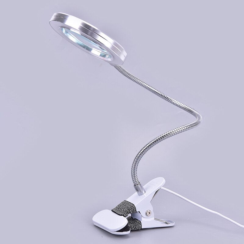 Lampe LED de broderie de beauté, prise USB, petit bureau, lumière de Table, lumière chaude, Protection des yeux, Loupe, tatouage, Nail Art, 1 pièce