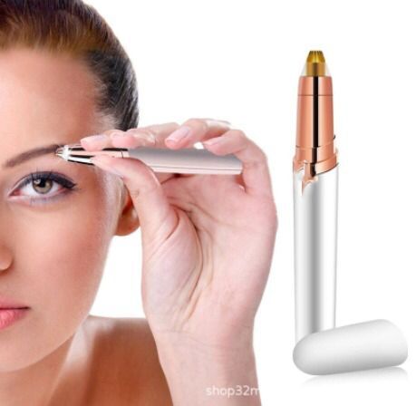 Elektrische Wenkbrauw Trimmer Pijnloos Eye Wenkbrauw Epilator Mini Scheerapparaat Scheerapparaten Facial Hair Remover